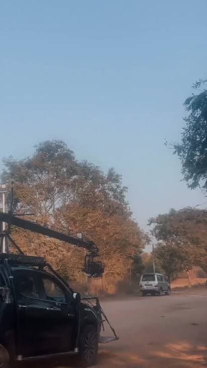 Ridehire on set