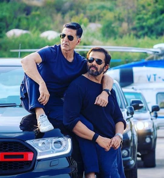 Ridehire on set