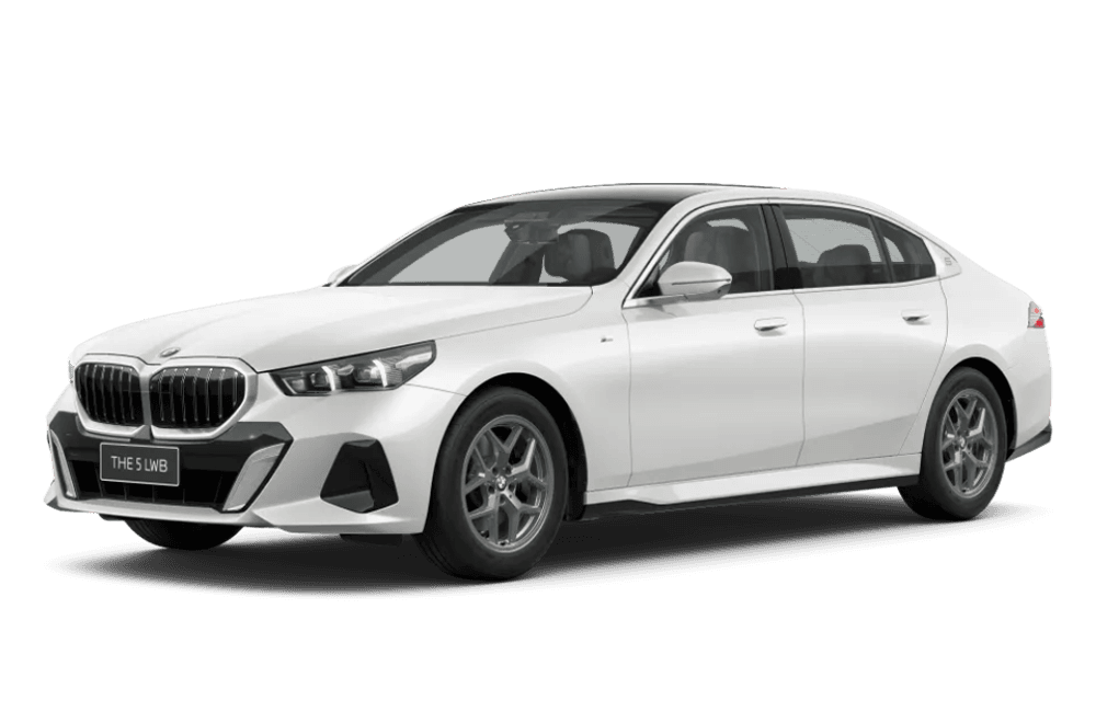 Bmw 5 Series LWB (G68) Sky L — luxury sedan for hire in Hyderabad | Ridehire